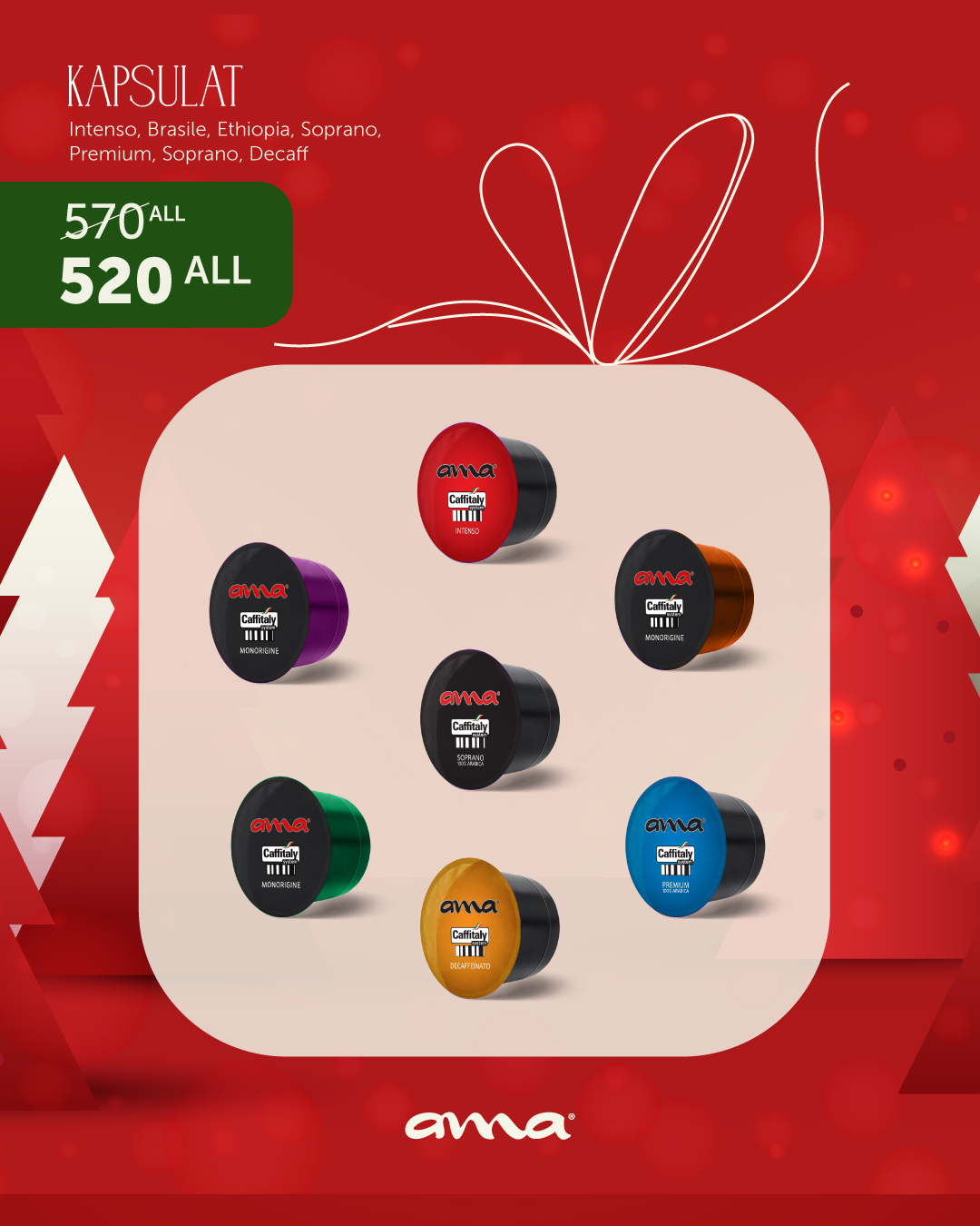 ama Caffe – Aparat Ekspresi me Kapsule – Capsule – Cialde – Kafe e ...
